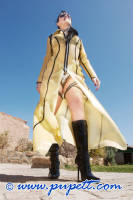 Photo of girl in a Carrara chastity belt