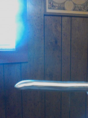 Side view, unbent right now