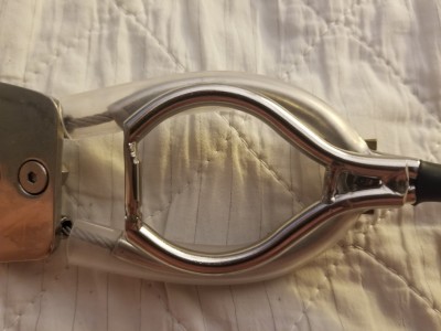 small bracket laid directly on top of larger one