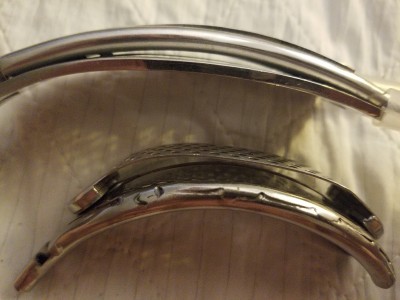 new one is not just too small, but way too curved